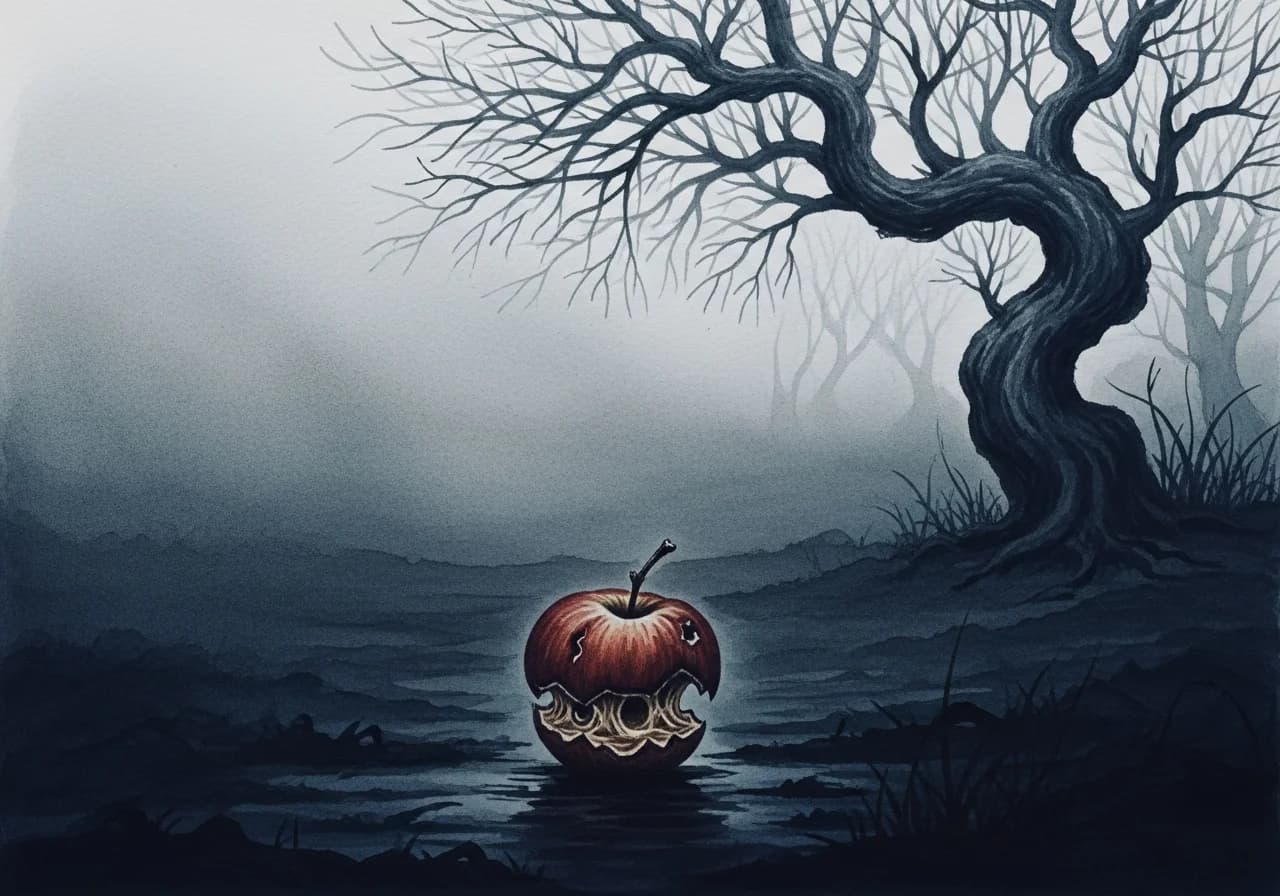 흉몽: 썩은 사과와 빼앗기는 사과의 경고