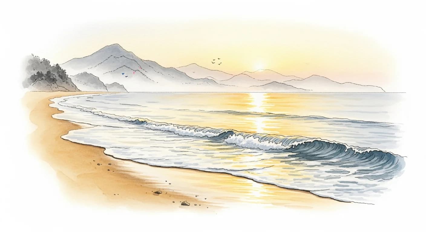 해변 꿈해몽: 해변 꿈이 알려주는 길흉의 모든 것