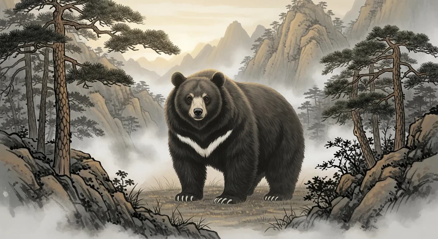 Bear Dream Meaning — Rooted in the Dangun Myth and Korean Shamanic Tradition