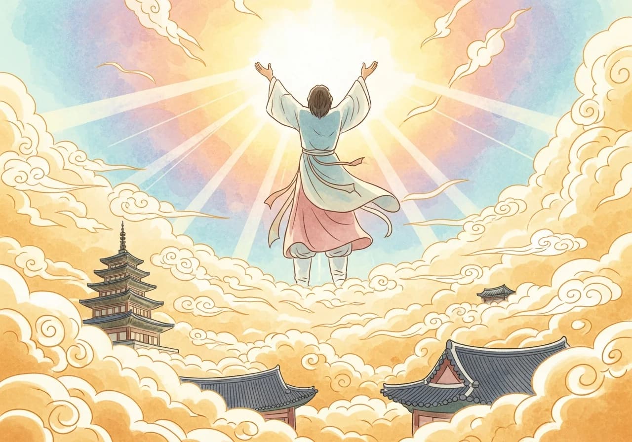 Whole Body Growing Larger — The Classic Auspicious Dream