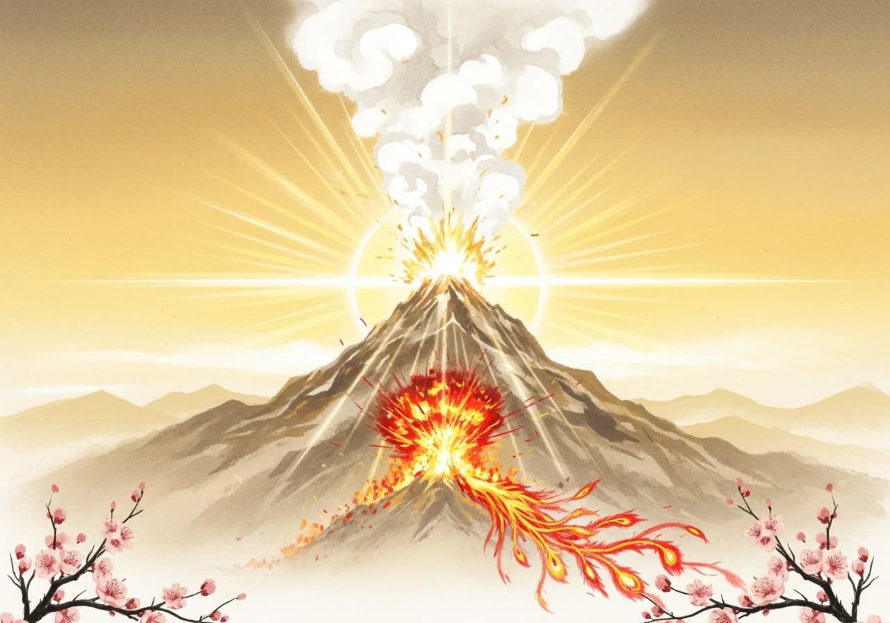 길몽: 운세가 폭발하듯 상승하는 신호