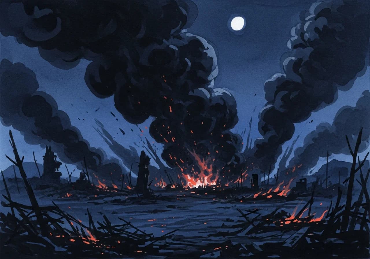 흉몽: 폭발에 휘말릴 때 찾아오는 경고