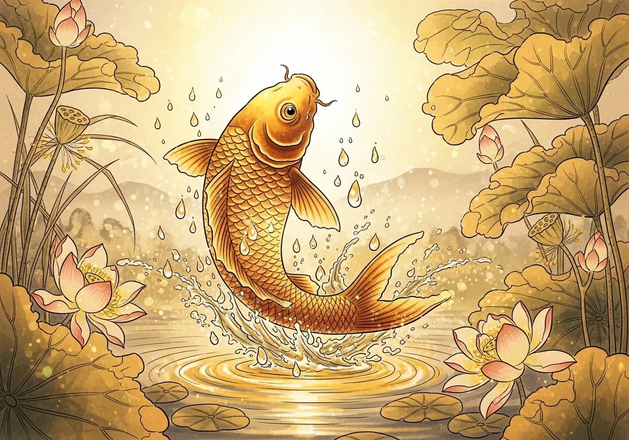 길몽: 큰 물고기를 잡는 꿈