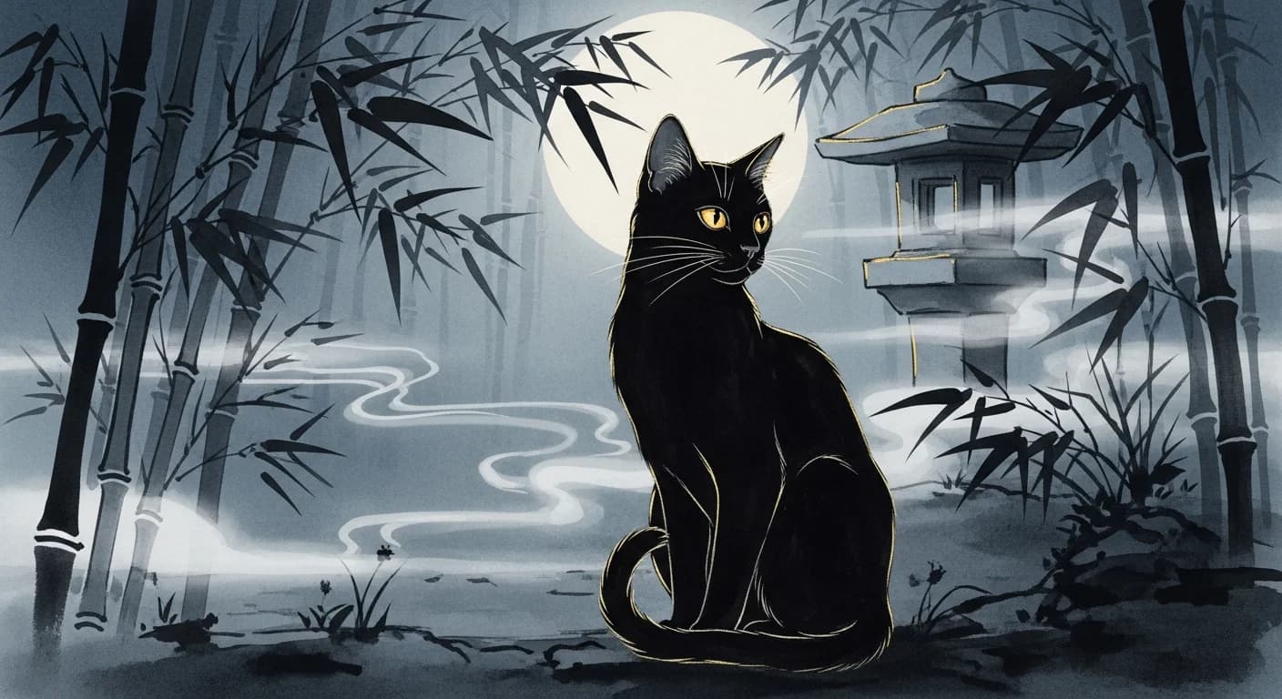 Black Cat Dream Meaning — A Korean Dream Interpretation Guide