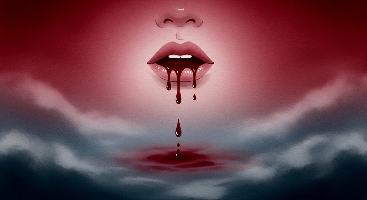 Blood from Mouth Dream Meaning