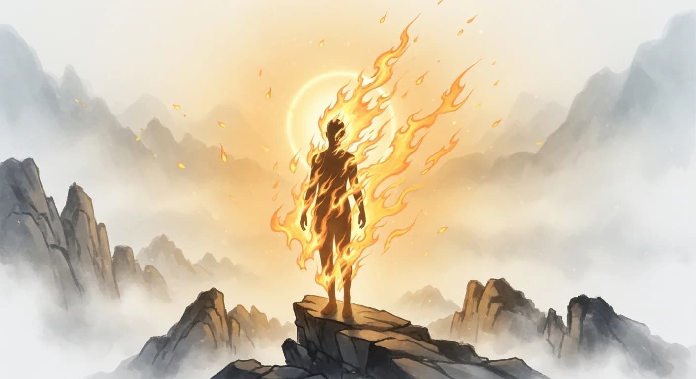 Dream of Body on Fire — Korean Interpretation