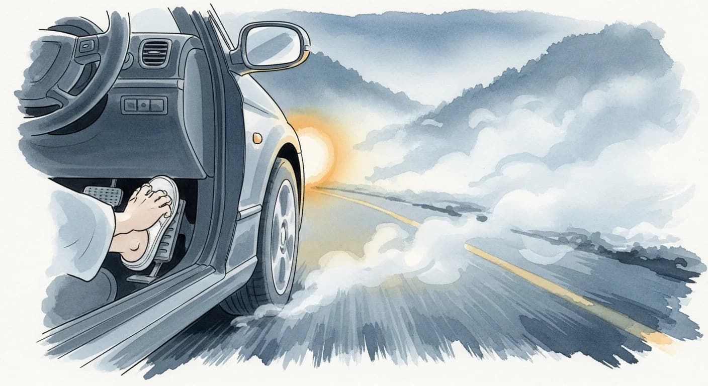 Brakes Failing Dream Meaning — What Korean Dream Tradition Says About Losing Control