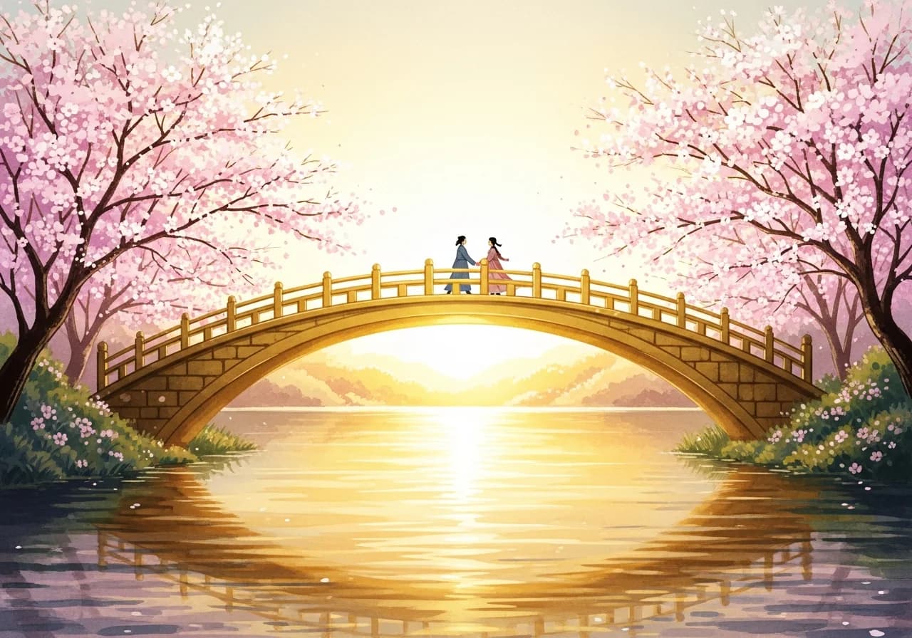 Crossing a Bridge — The Classic Auspicious Dream