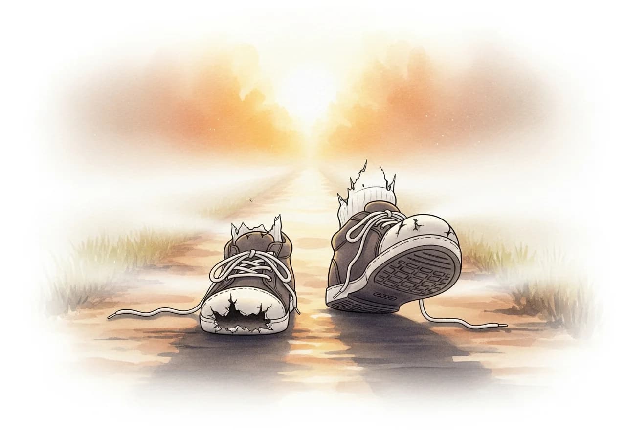 The Core Inauspicious Meaning of Broken Shoes