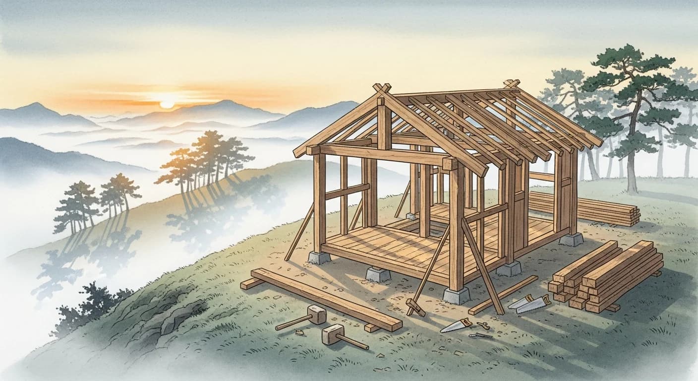 Building a House Dream Meaning — A Korean Dream Interpretation Guide