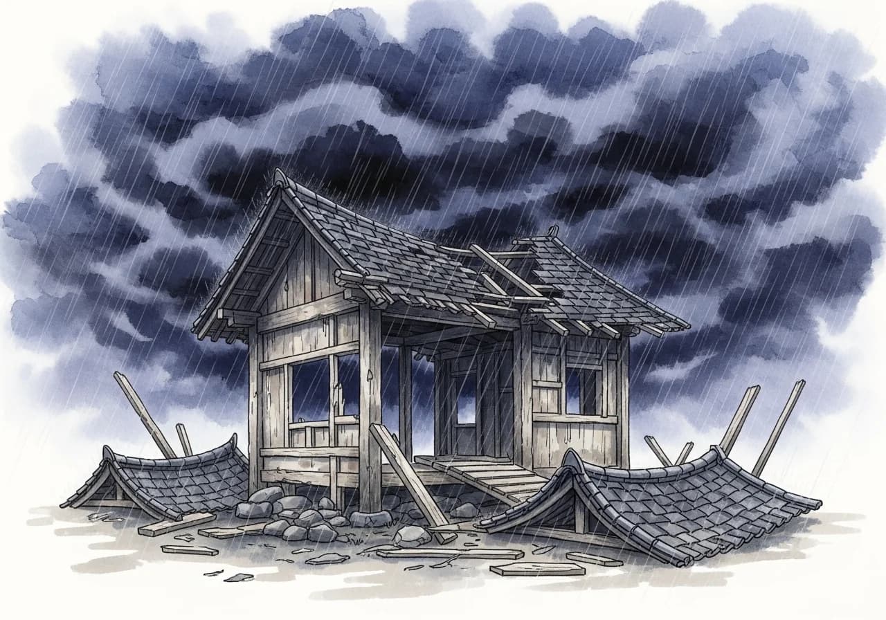 집을 짓는 꿈 — 흉몽으로 해석되는 경우