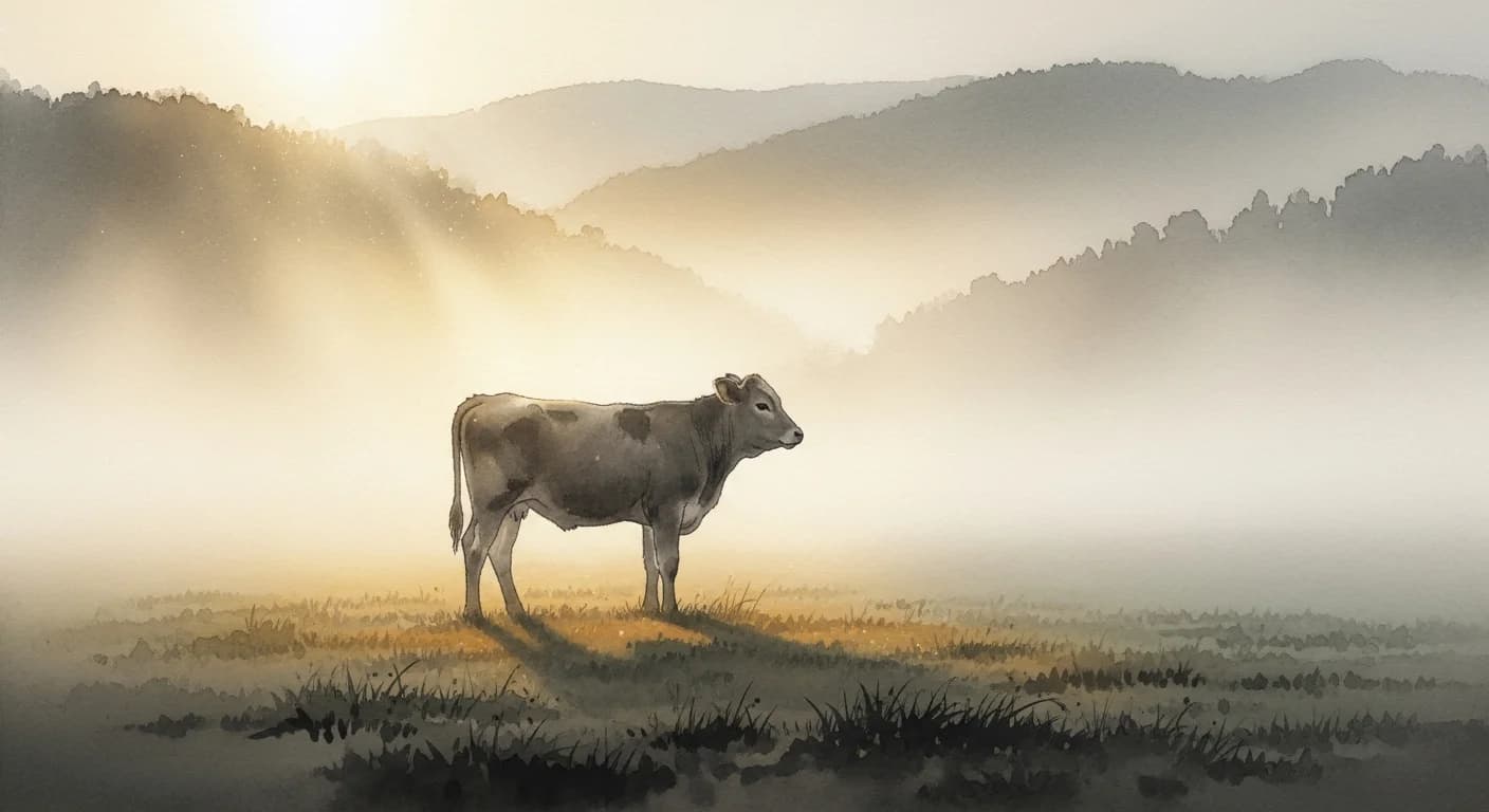 Calf Dream Meaning — Wealth, Potential, and New Beginnings in Korean Dream Culture