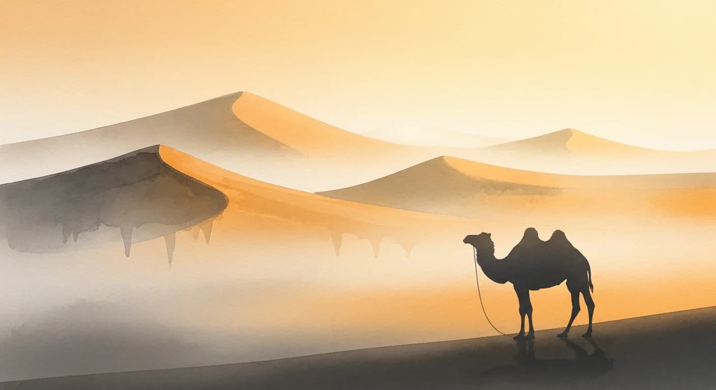 Camel Dream Meaning — Endurance, Wealth, and the Long Journey Ahead