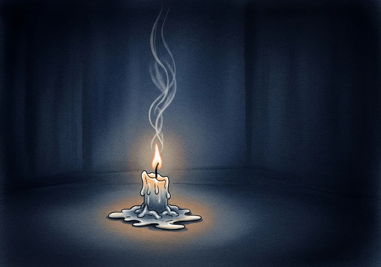 흉몽: 꺼지거나 흔들리는 촛불 — 장애물과 건강 이상의 경고