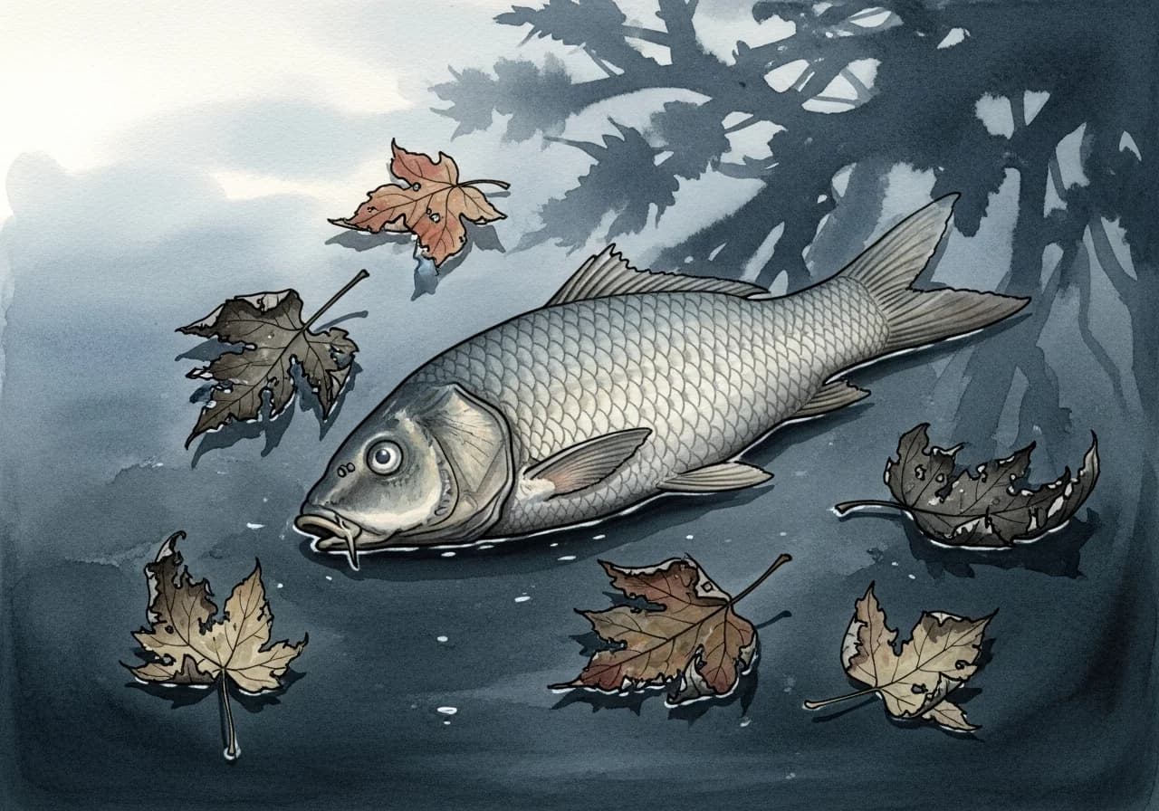 잉어꿈 흉몽 해석 — 놓친 기회와 주의 신호