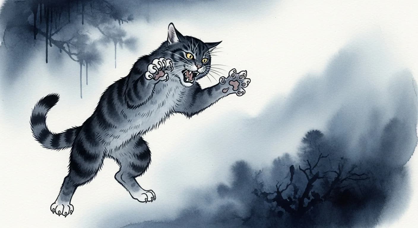 Cat Attacking Dream Meaning