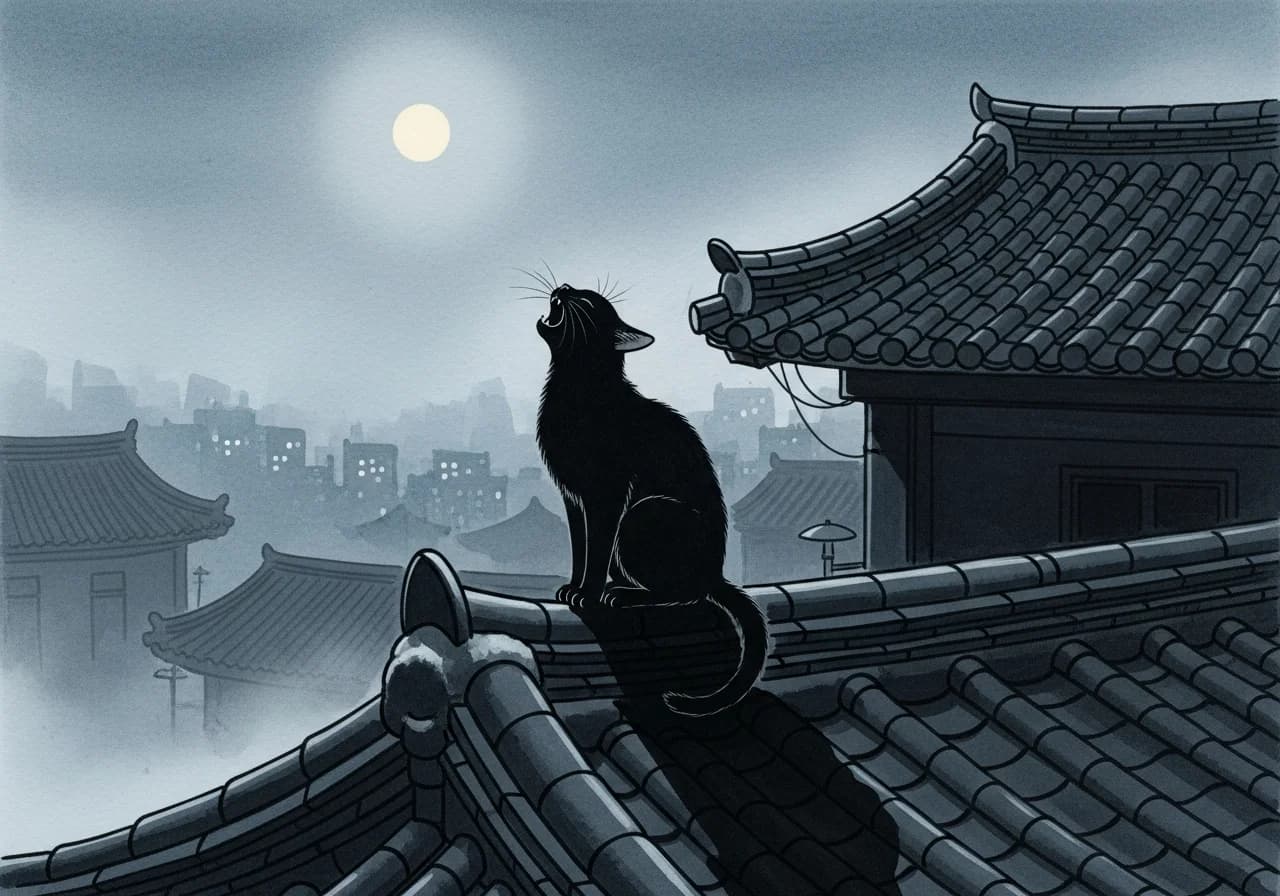 고양이 꿈의 흉몽 — 배신과 갈등의 경고