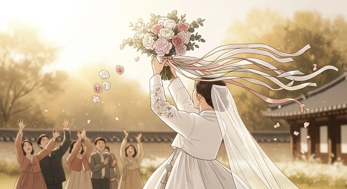부케 받는 꿈 해몽