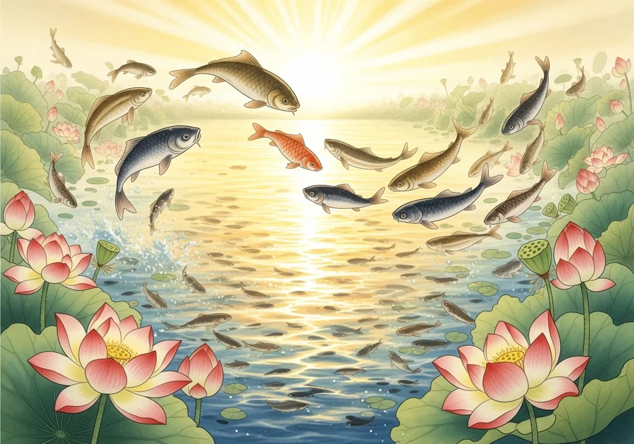 Why Is Catching Fish an Auspicious Dream in Korean Tradition?