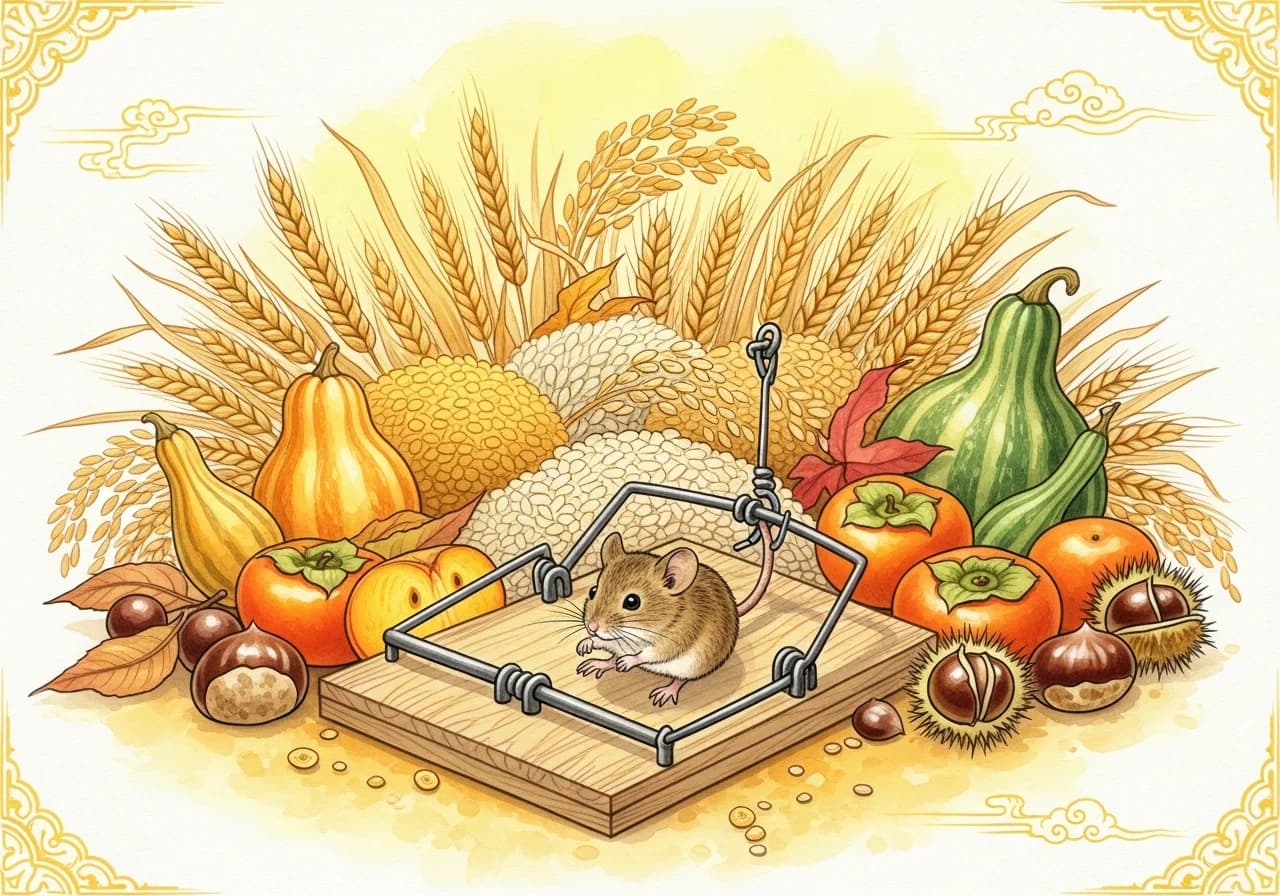 Catching the Mouse — The Auspicious Meaning