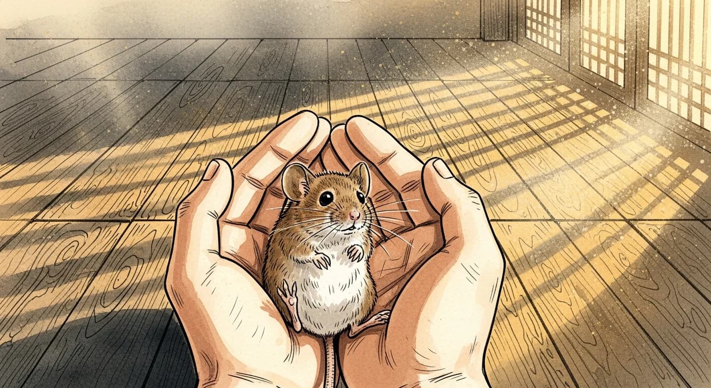 Catching a Mouse in a Dream — Korean Dream Interpretation (꿈해몽)