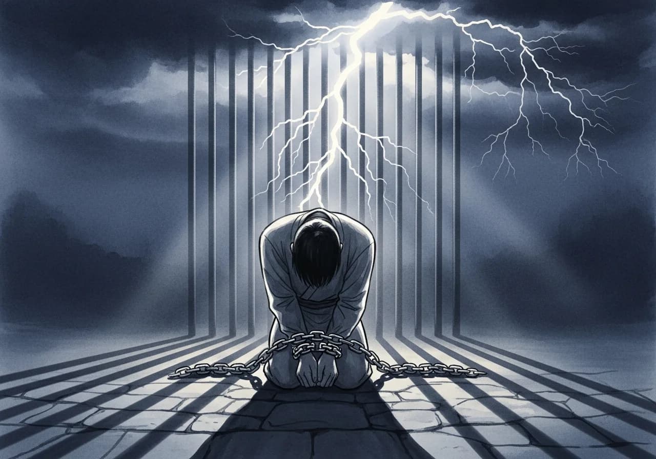 흉몽: 경찰에게 잡히거나 자수하는 꿈