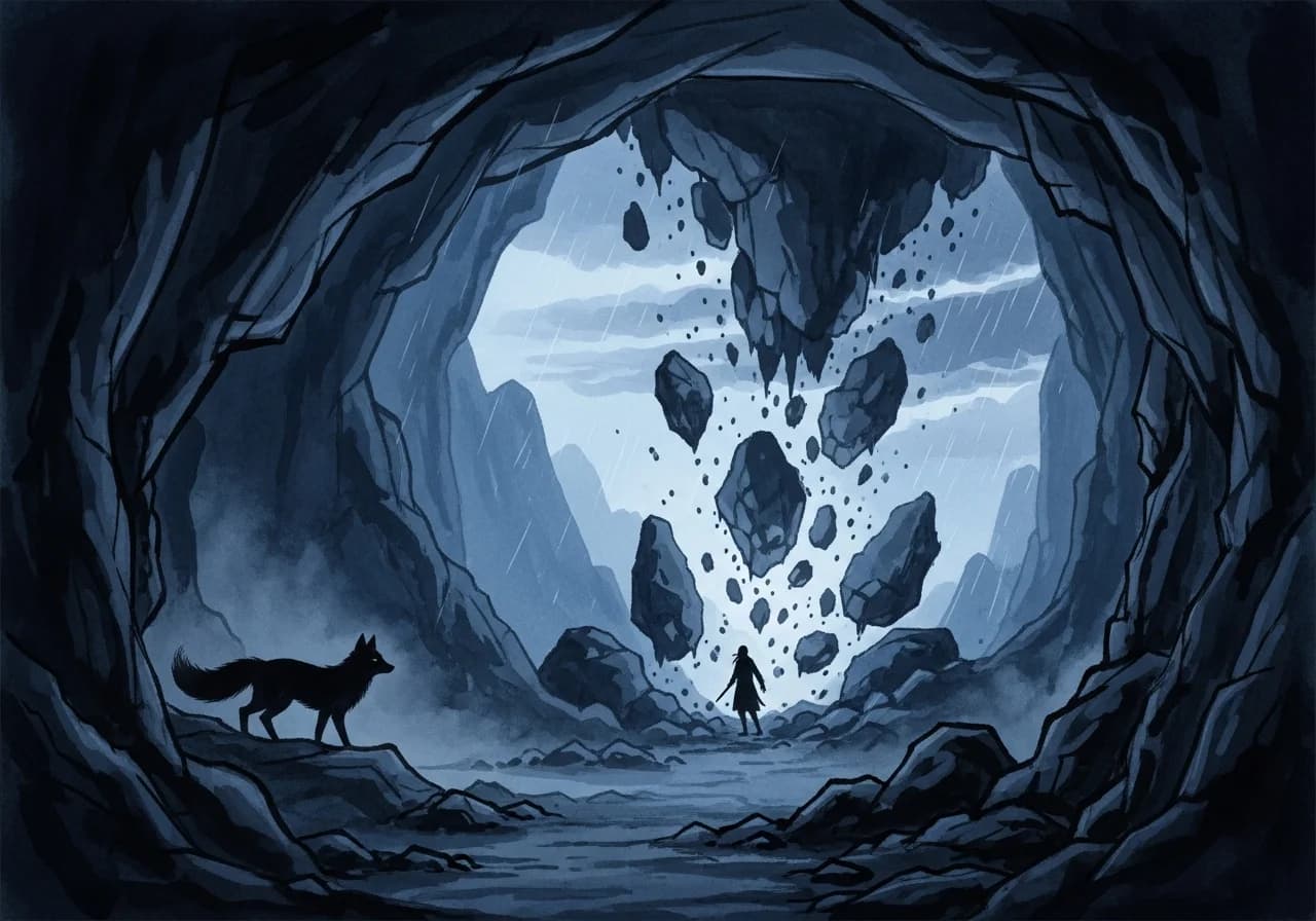 동굴 꿈 흉몽 — 경계해야 할 신호들