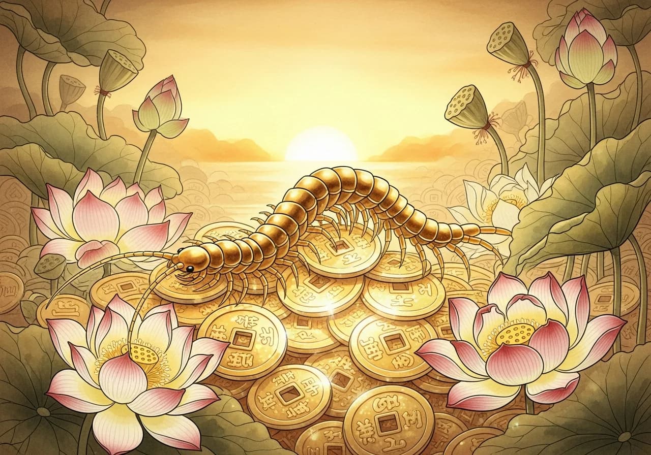 When Centipede Dreams Are Auspicious — Wealth and Ascent