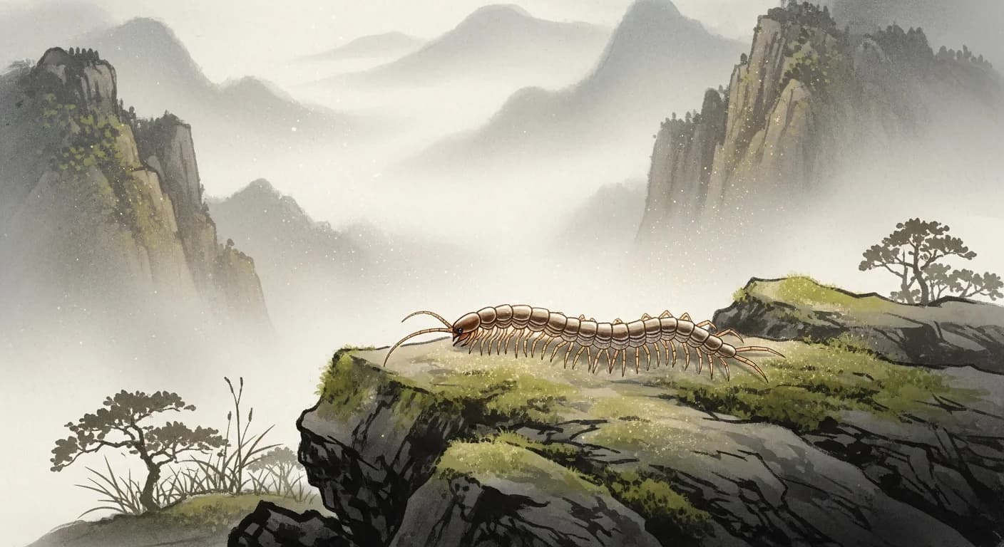 Centipede Dream Meaning — Korean Interpretation from Fortune to Warning