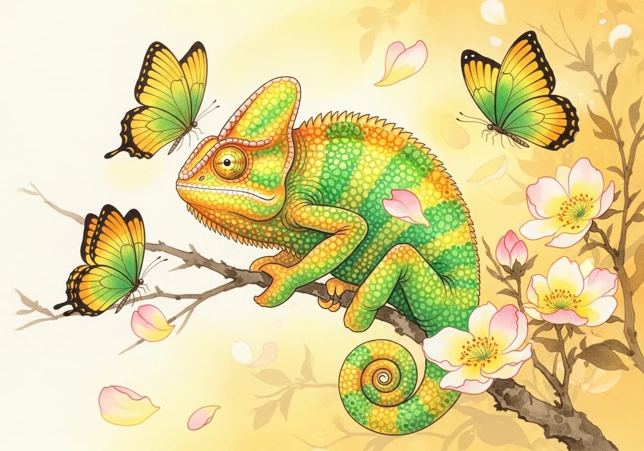 Auspicious or Inauspicious — How to Read Your Chameleon Dream