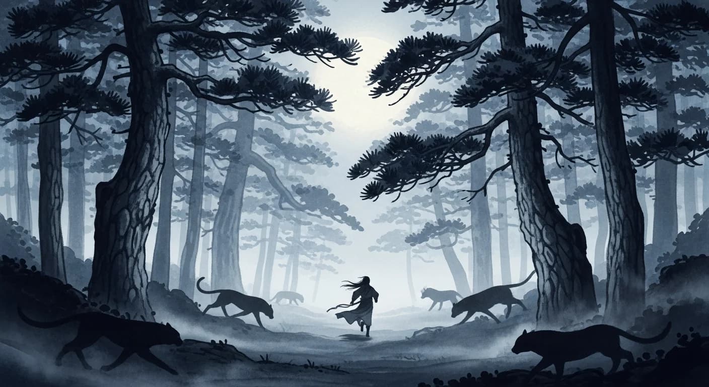 Dream of Being Chased by an Animal — Korean Interpretation by Animal Type and Outcome