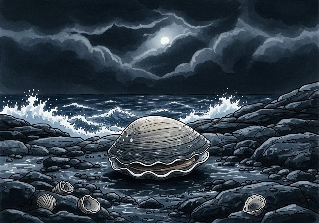 조개꿈의 흉몽 해석 - 장애물과 경고