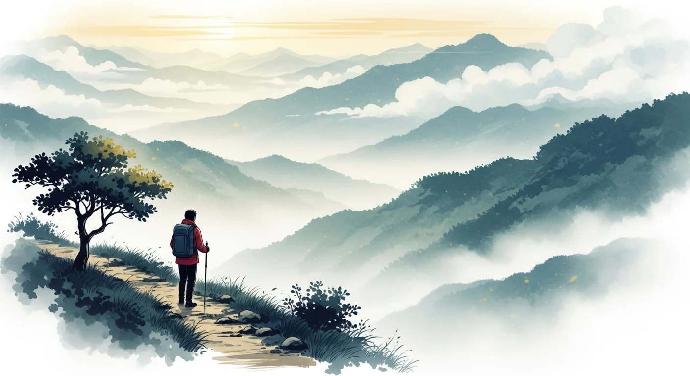 Dreaming of Climbing a Mountain — Korean Dream Interpretation