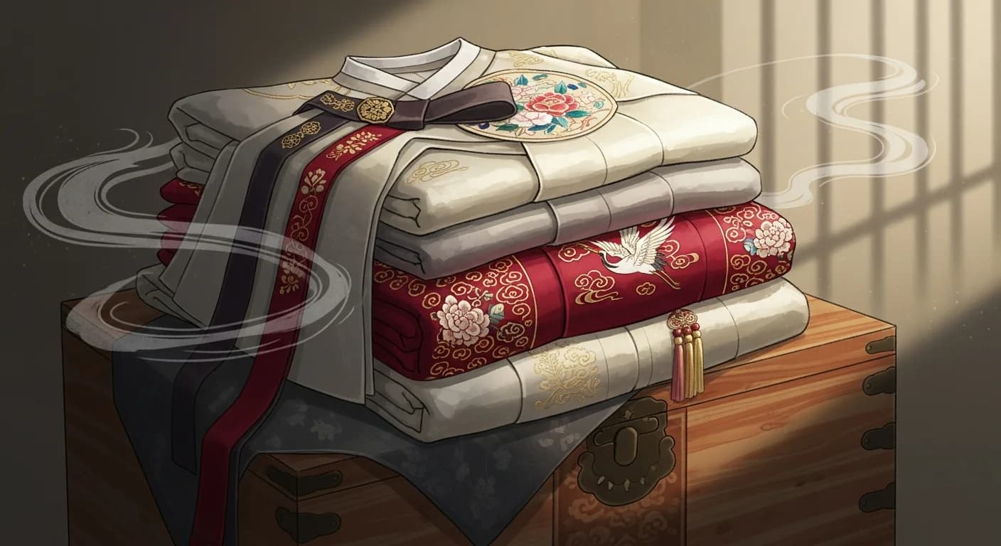 Clothes Dream Meaning — Korean Dream Interpretation (꿈해몽) Guide