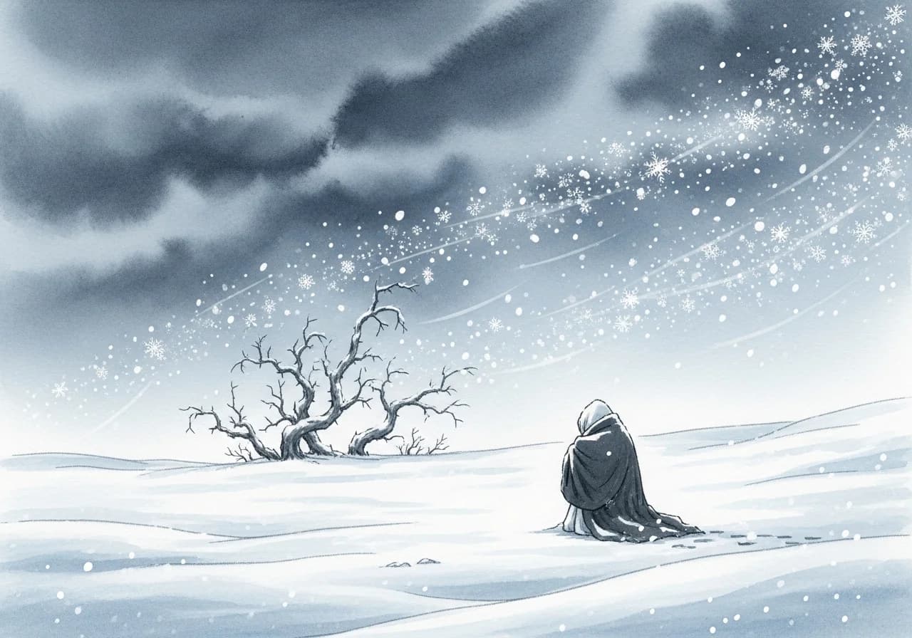 흉몽 — 홀로 얼어붙거나 떨고 있는 꿈