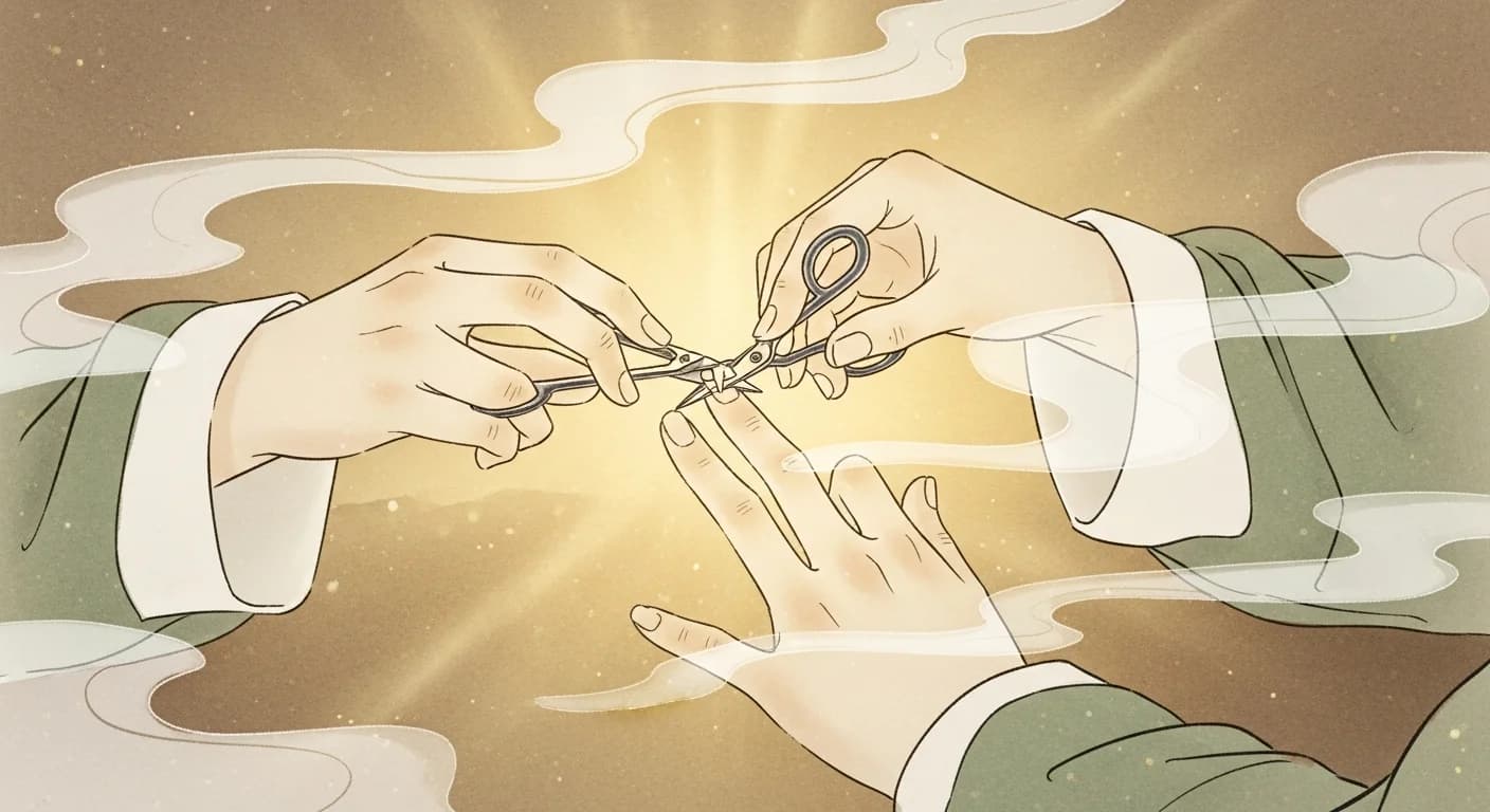 Cutting Nails Dream Meaning — Purification, Fortune, and Warnings