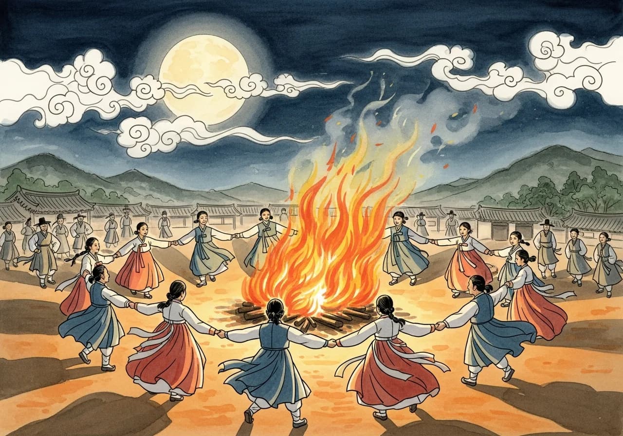 길몽: 함께 추는 춤, 기쁜 일의 예고