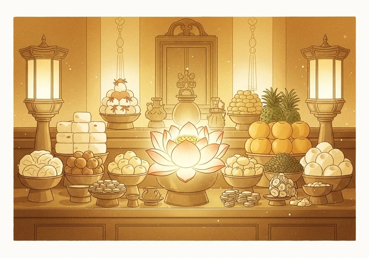 Auspicious Deceased Father Dreams — Patterns of Good Fortune