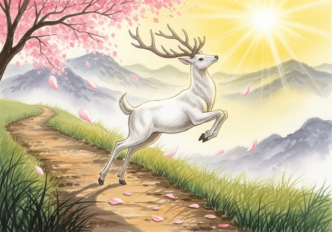 사슴꿈 — 대표적인 길몽의 의미