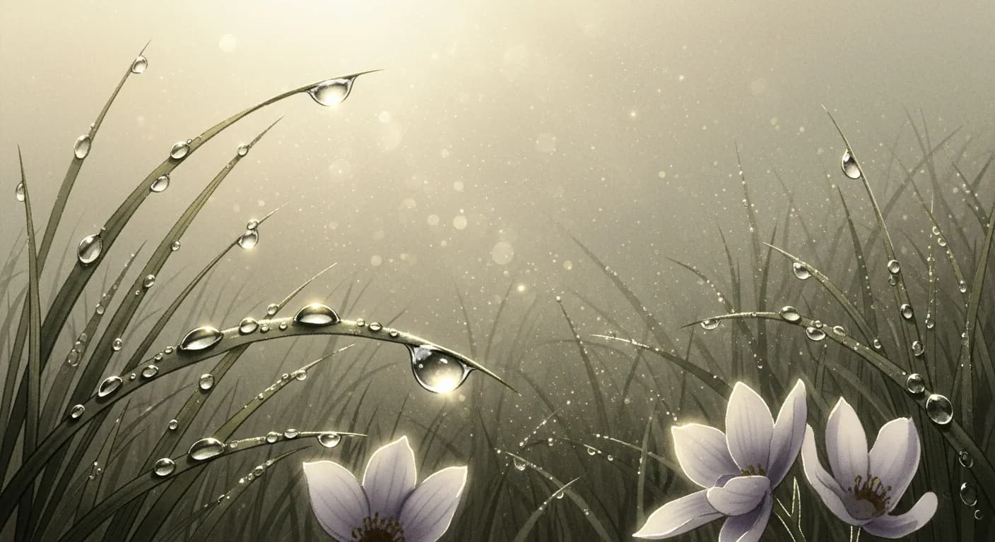 Dew Dream Meaning: Sacred Drops of Heaven's Blessing