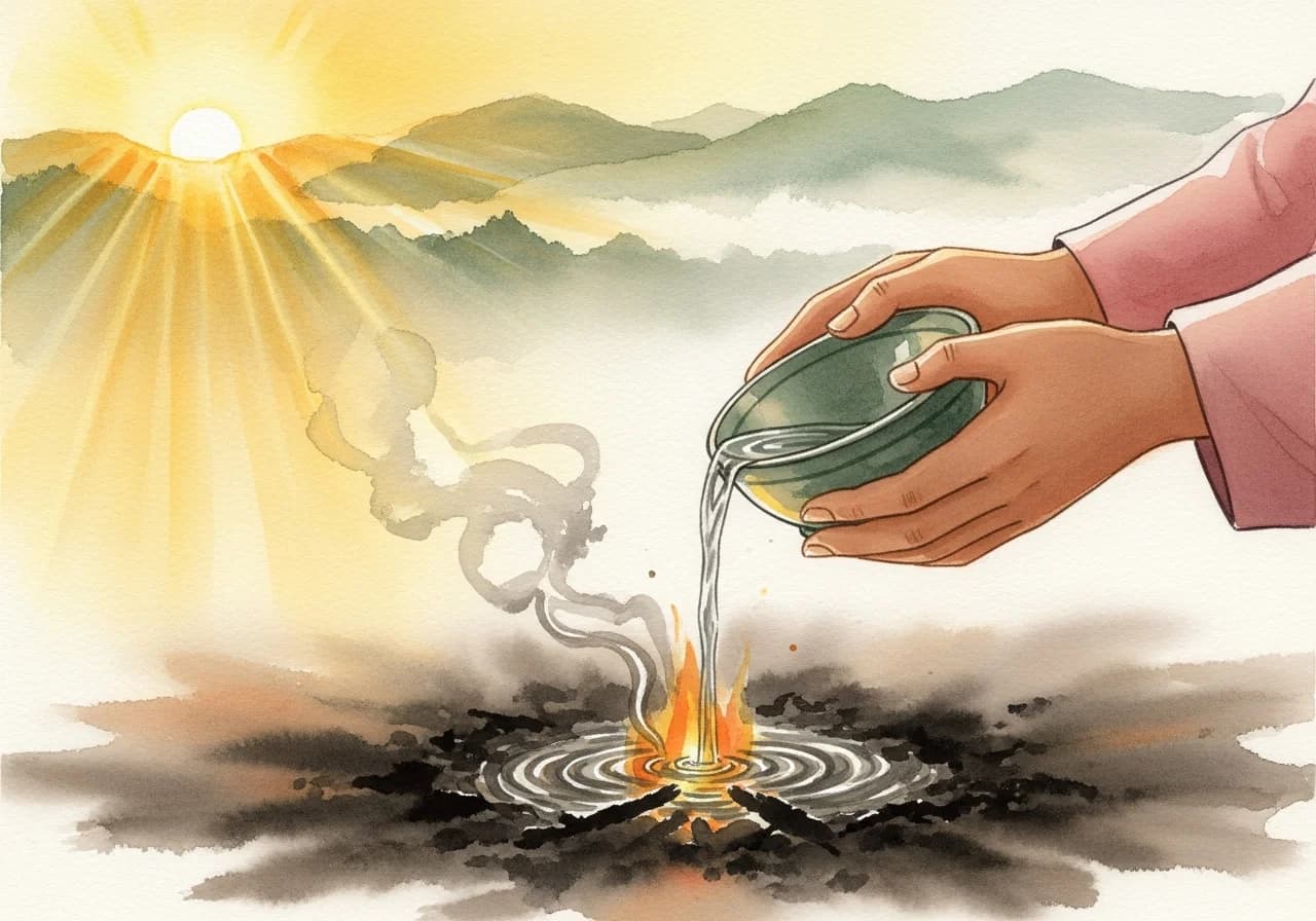 Why Extinguishing Fire Is Generally Inauspicious