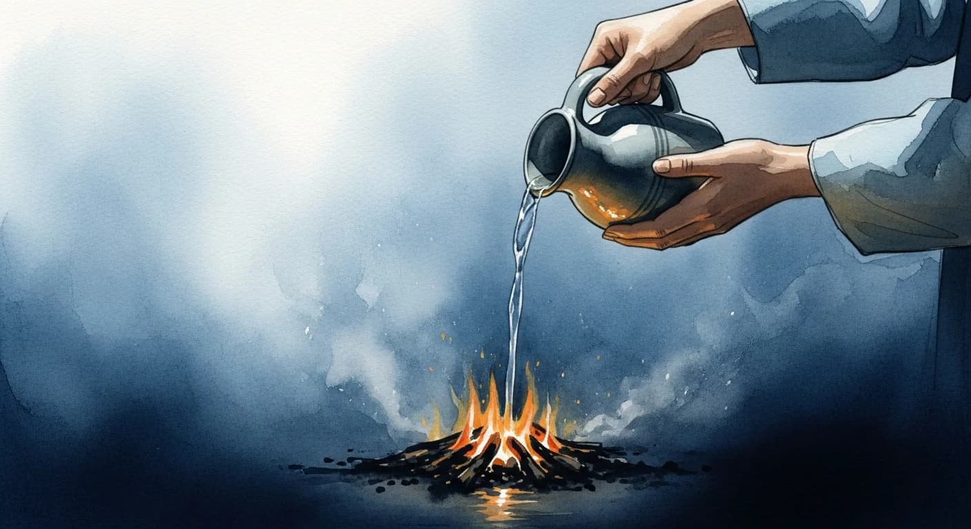 Dream of Extinguishing Fire — Korean Dream Interpretation