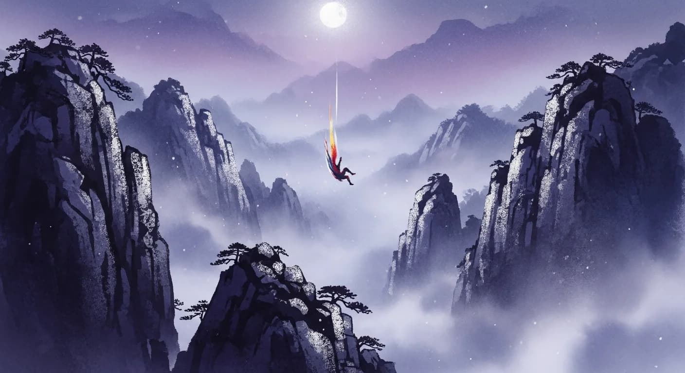 Falling from a Mountain Dream Meaning — A Complete Guide to Korean Dream Interpretation