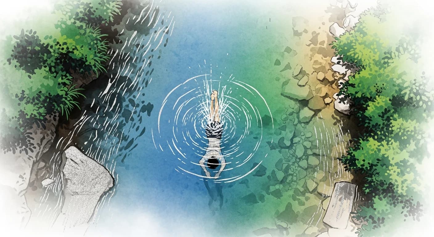 Falling Into Water Dream Meaning — Good Omen or Bad?