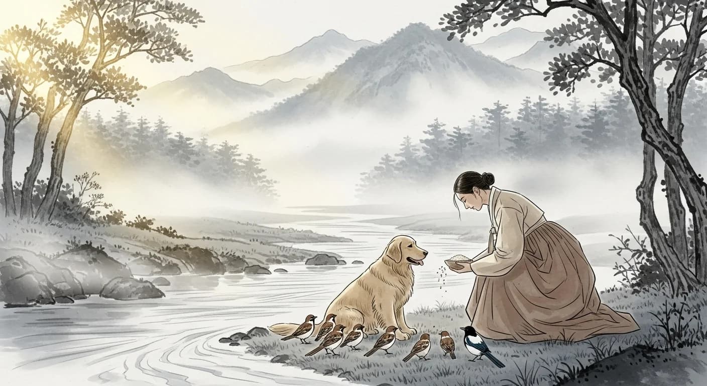 동물에게 먹이 주는 꿈 해몽