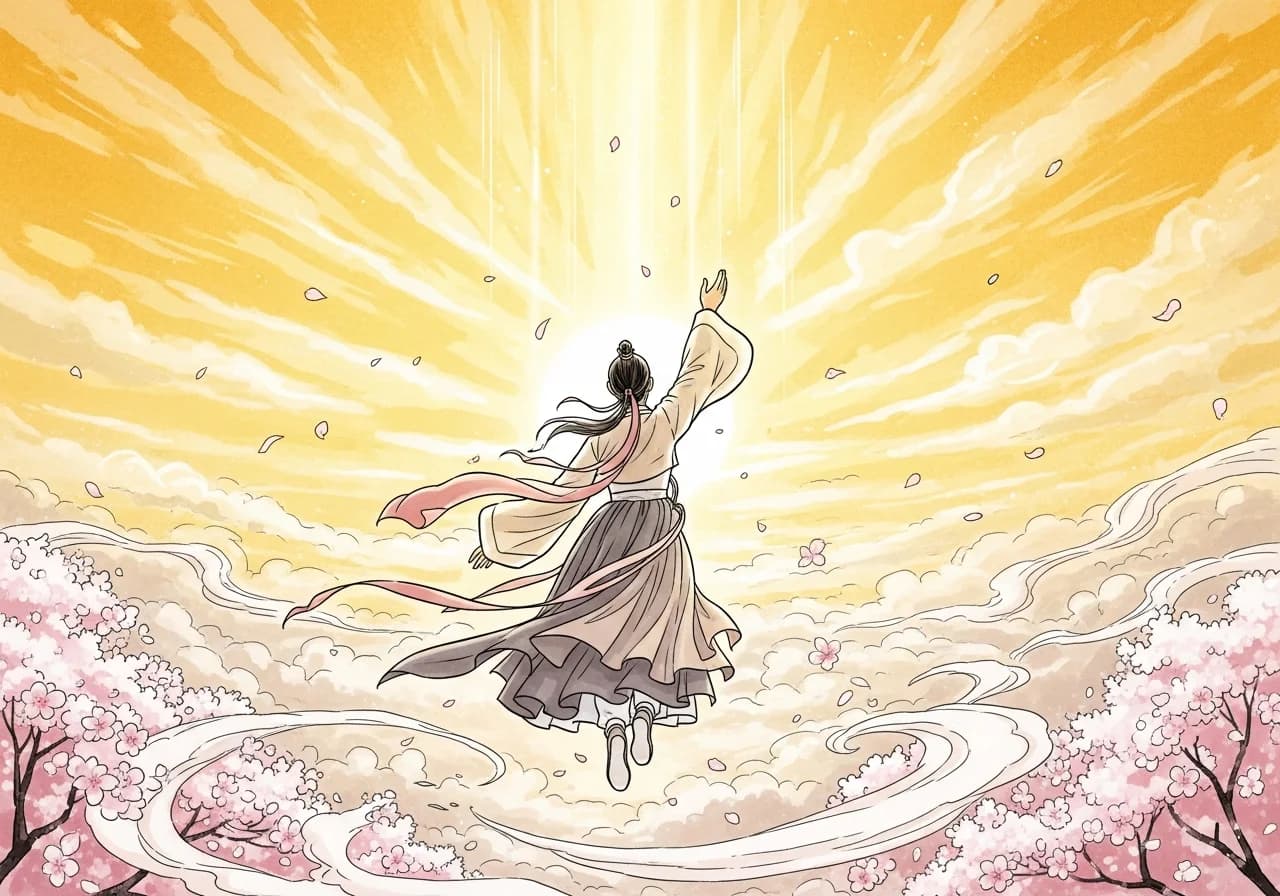 Auspicious: Flying Freely and High