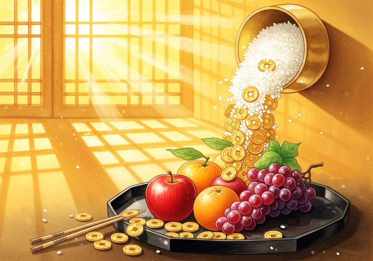 Auspicious Food Dreams — Signs of Incoming Wealth