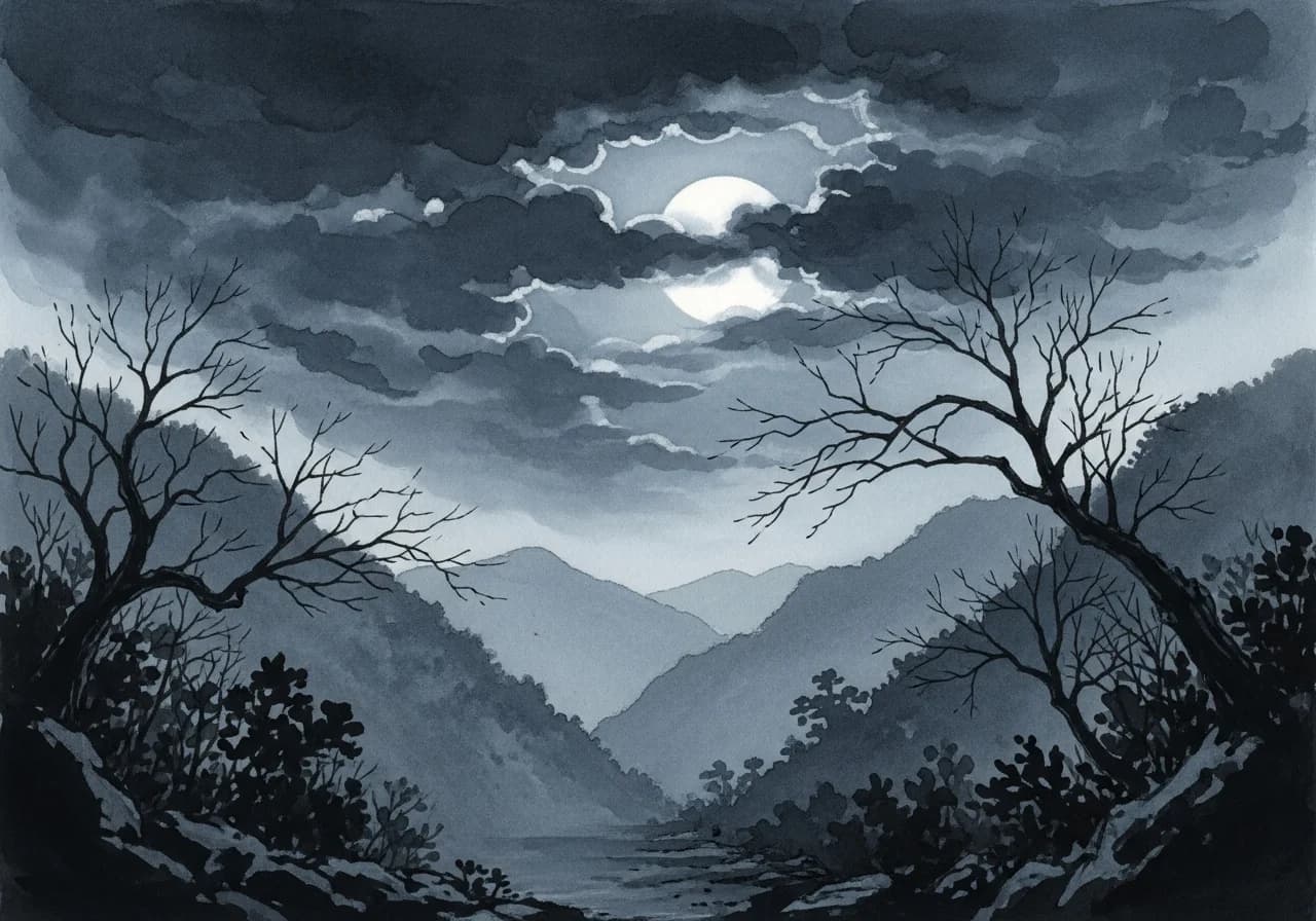 보름달 꿈 — 흉몽 해석과 주의점