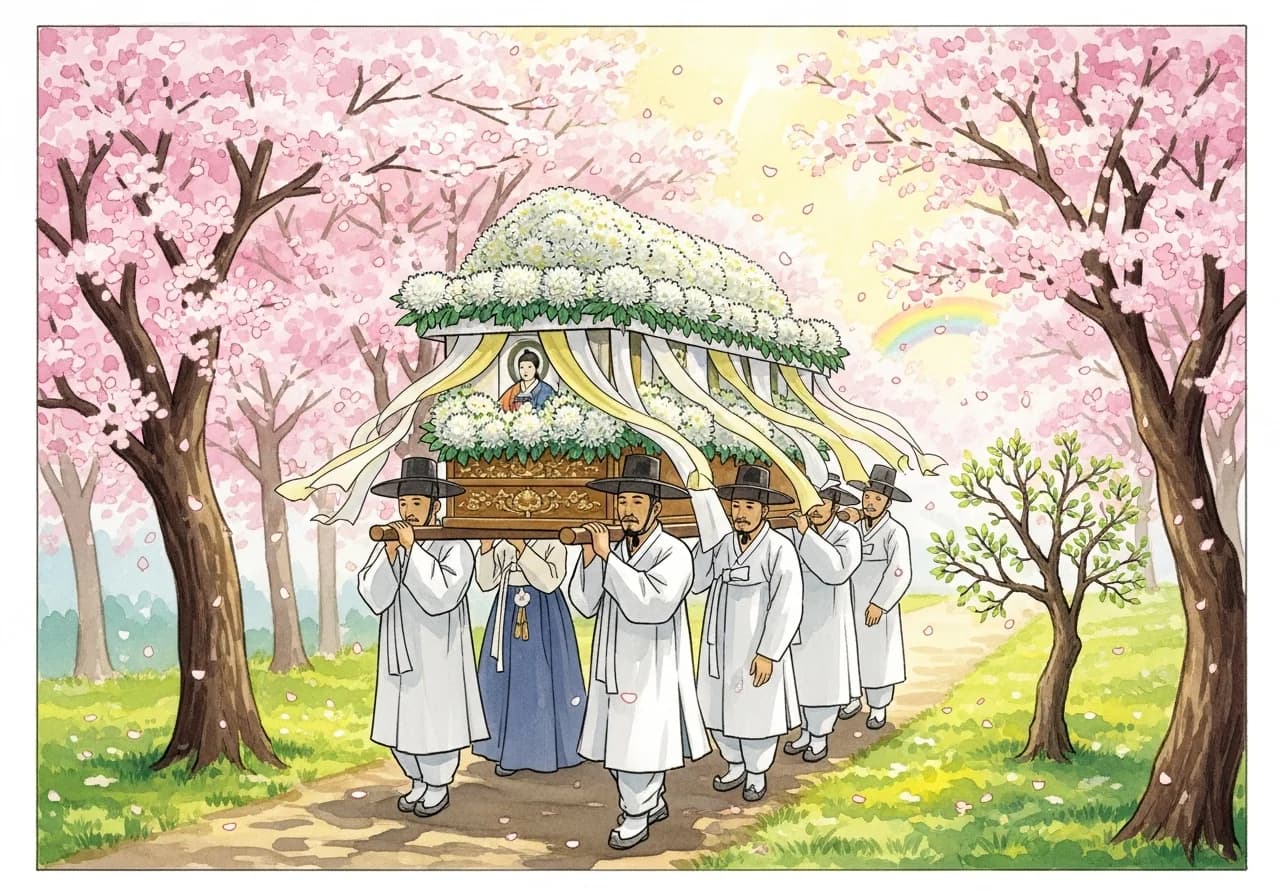 Funeral Dreams as Good Omens — The New Beginning Signal