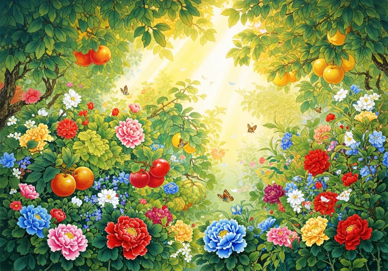 Auspicious: Tending a Thriving, Flourishing Garden